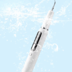 Detartreur Dentaire sur fond bleu