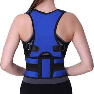 Correcteur de posture dos élastique et ajustable