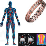 Bracelet anti-douleurs en cuivre pour homme