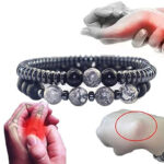 Bracelet anti-douleurs en hématite unisexe