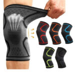 Genouillère de compression respirante unisexe