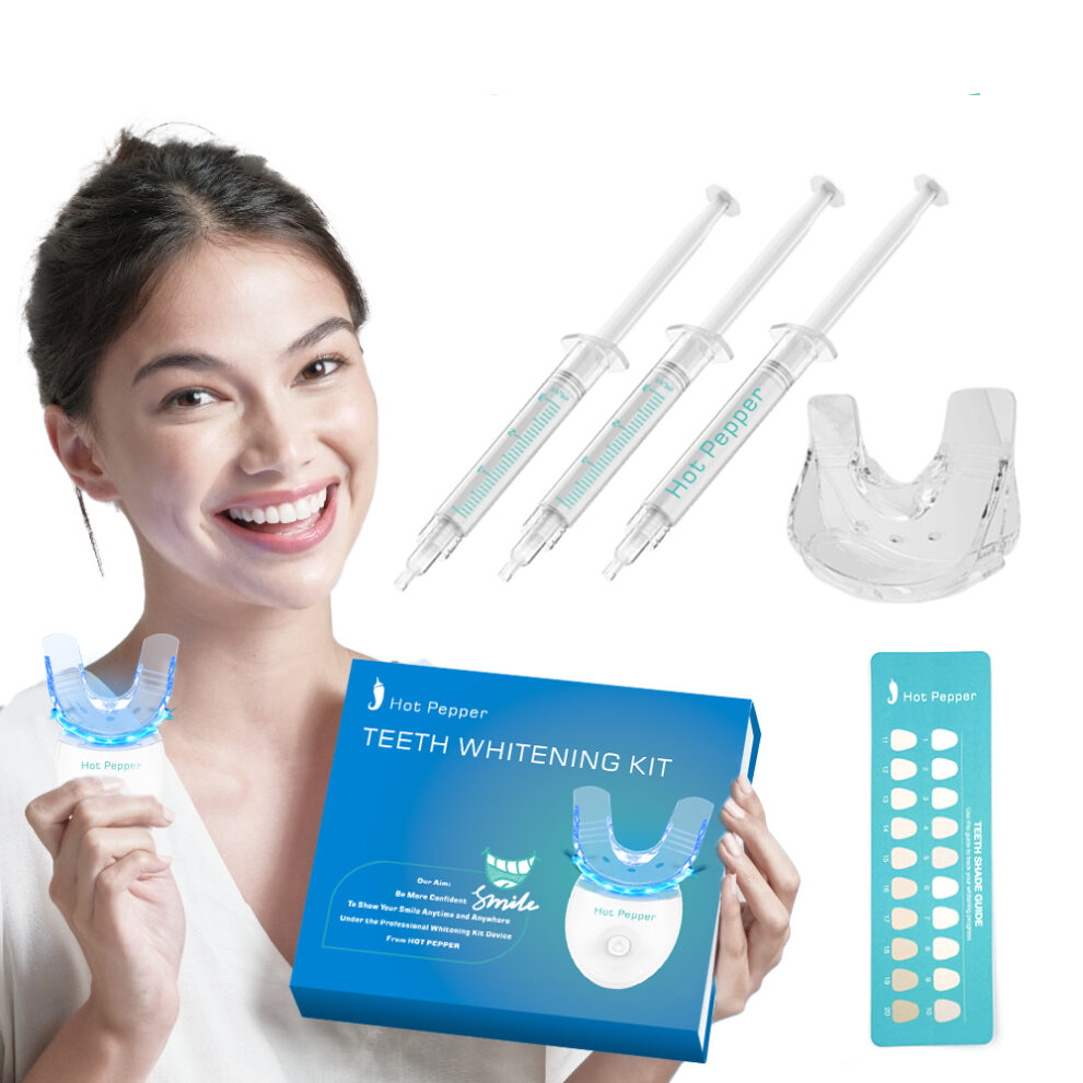 Kit de blanchiment dentaire avec 3 seringues de gel • Instant Santé — free download