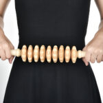 Rouleau de massage en bois
