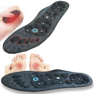 Semelles de massage d'acupression unisexe