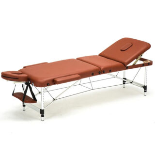 Table de massage pliable orange