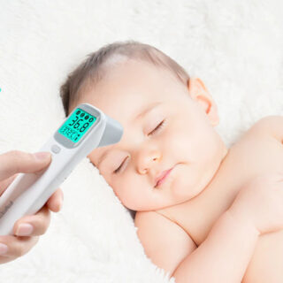 Thermomètre infrarouge numérique LCD pour bébé
