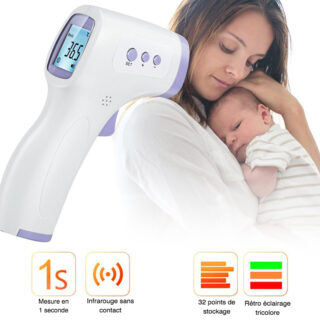 thermomètre numérique infrarouge sans contact