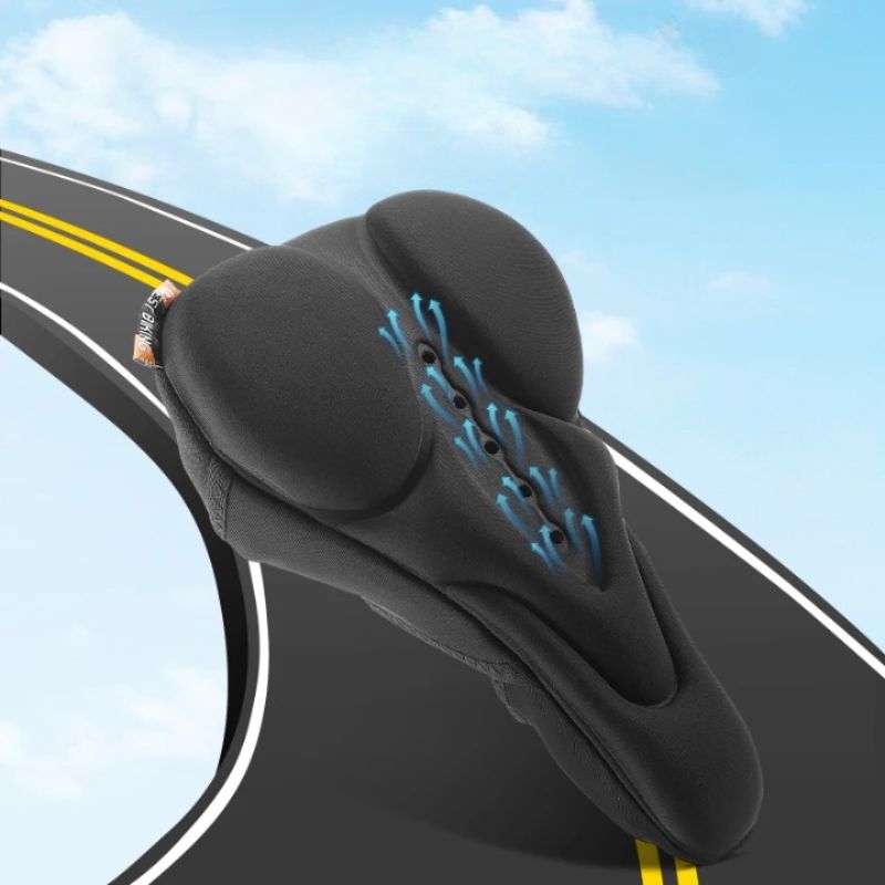 Housse selle vélo anti douleur souple et ergonomique