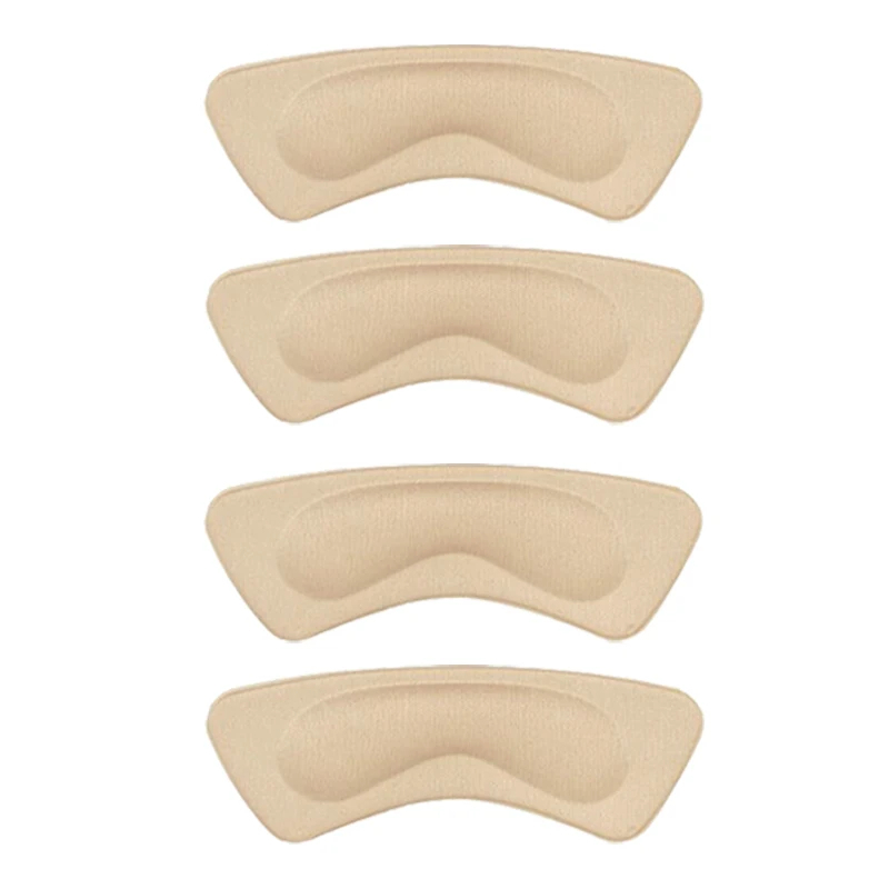 Lot de deux paires de semelle anti douleur pratique pour talon sur fond blanc
