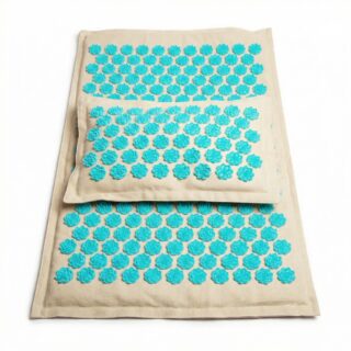 Tapis d’acupression relaxant avec oreiller de soutien