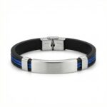 Bracelet magnétique anti-douleurs inox – soulagement naturel quotidien