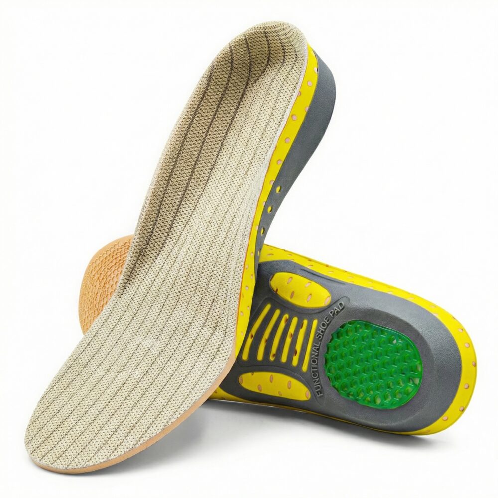 Semelles ergonomiques anti-douleur absorptives – confort quotidien pieds