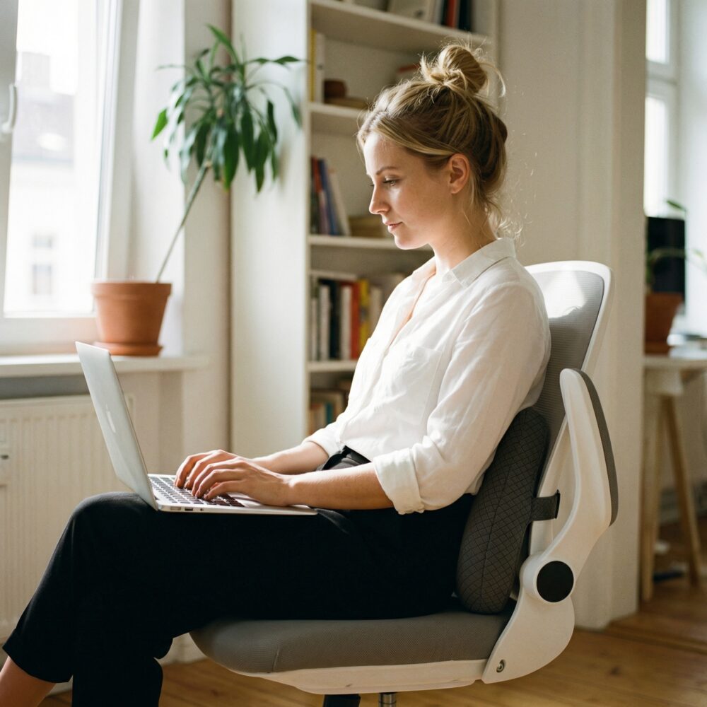 Coussin orthopédique lombaire à mémoire de forme lifestyle