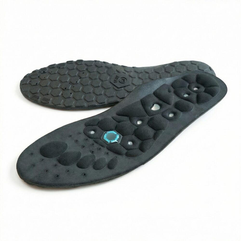Semelles de massage d'acupression unisexe