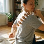 Rouleau de massage bois corps entier – détente musculaire naturelle lifestyle