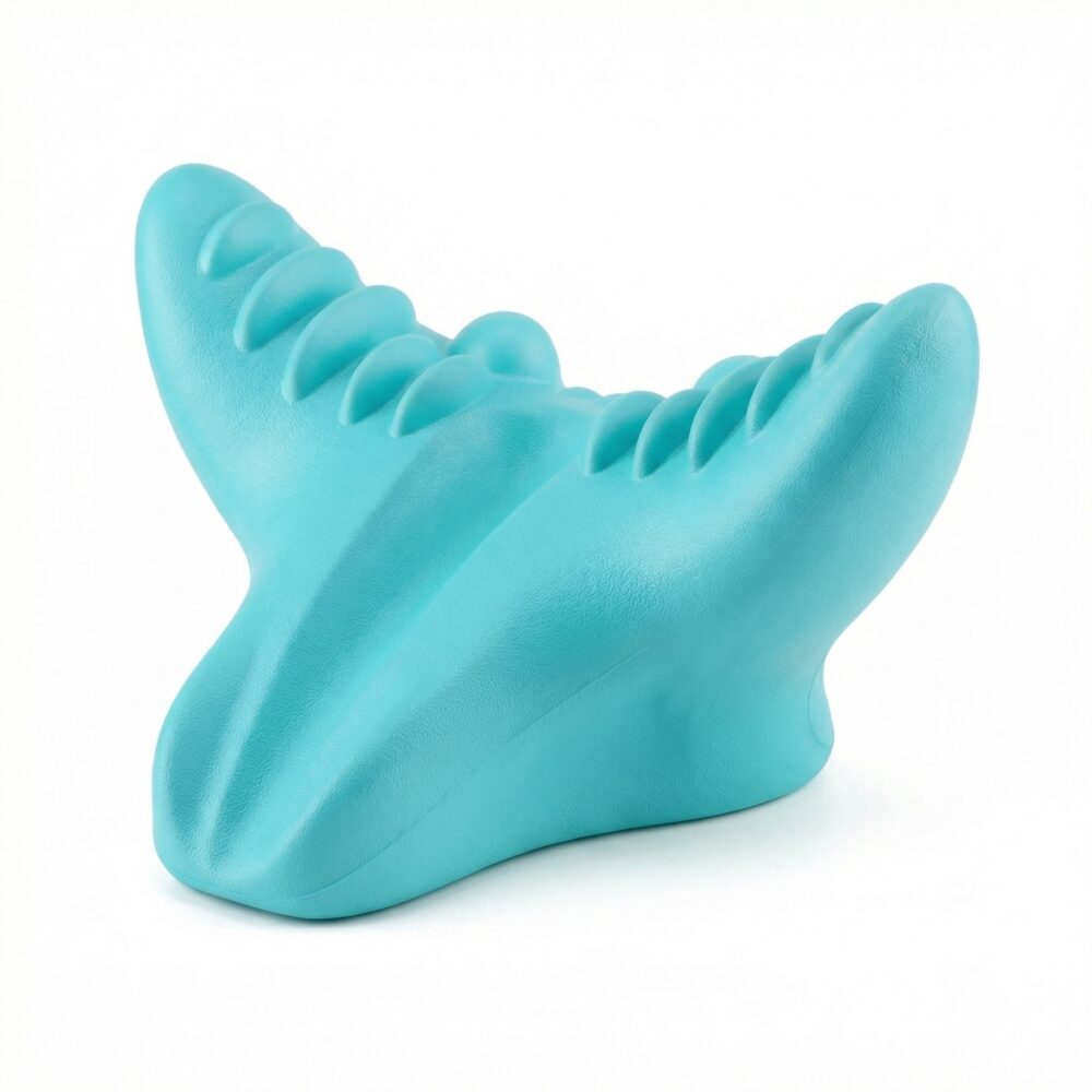Oreiller ergonomique pour cervical et relaxation des épaules et cou