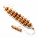 Rouleau de massage bois corps entier – détente musculaire naturelle