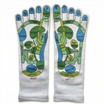 Chaussettes de réflexologie pour cibler les points d'acupression
