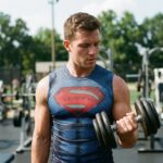 T-shirt compression sans manches Super-Man 2