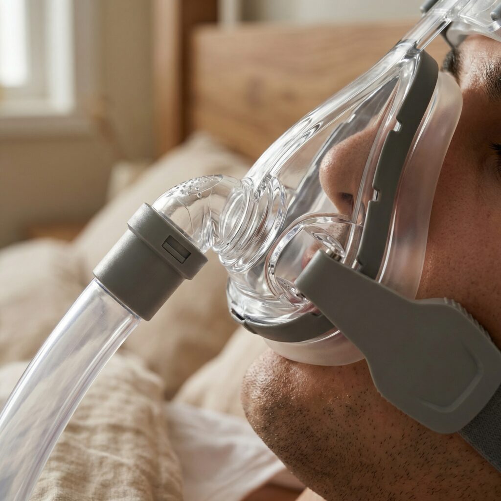 Masque anti ronflement ergonomique pour apnée du sommeil 3