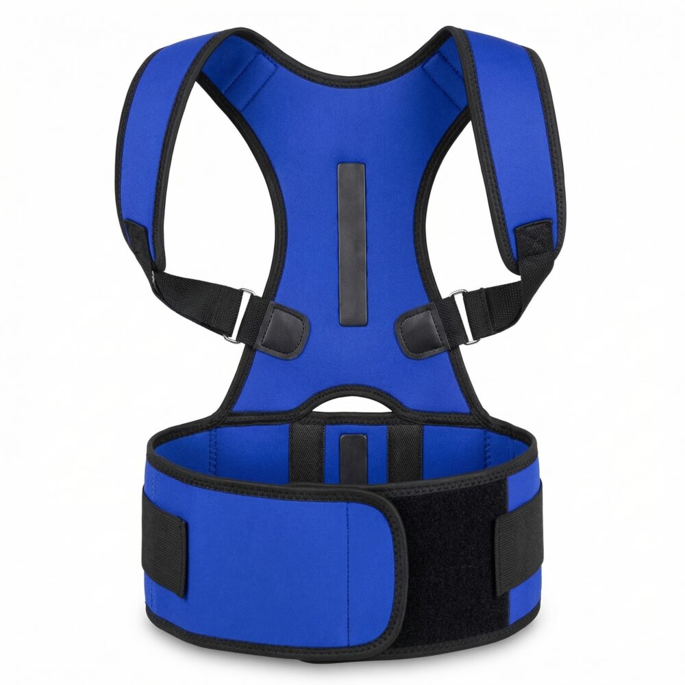 Correcteur de posture dos élastique et ajustable 1