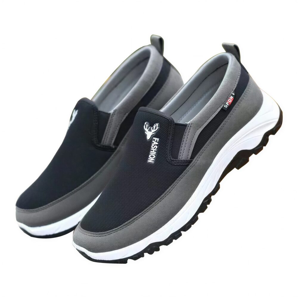 Chaussures orthopédiques faciles à enfiler pour homme 9