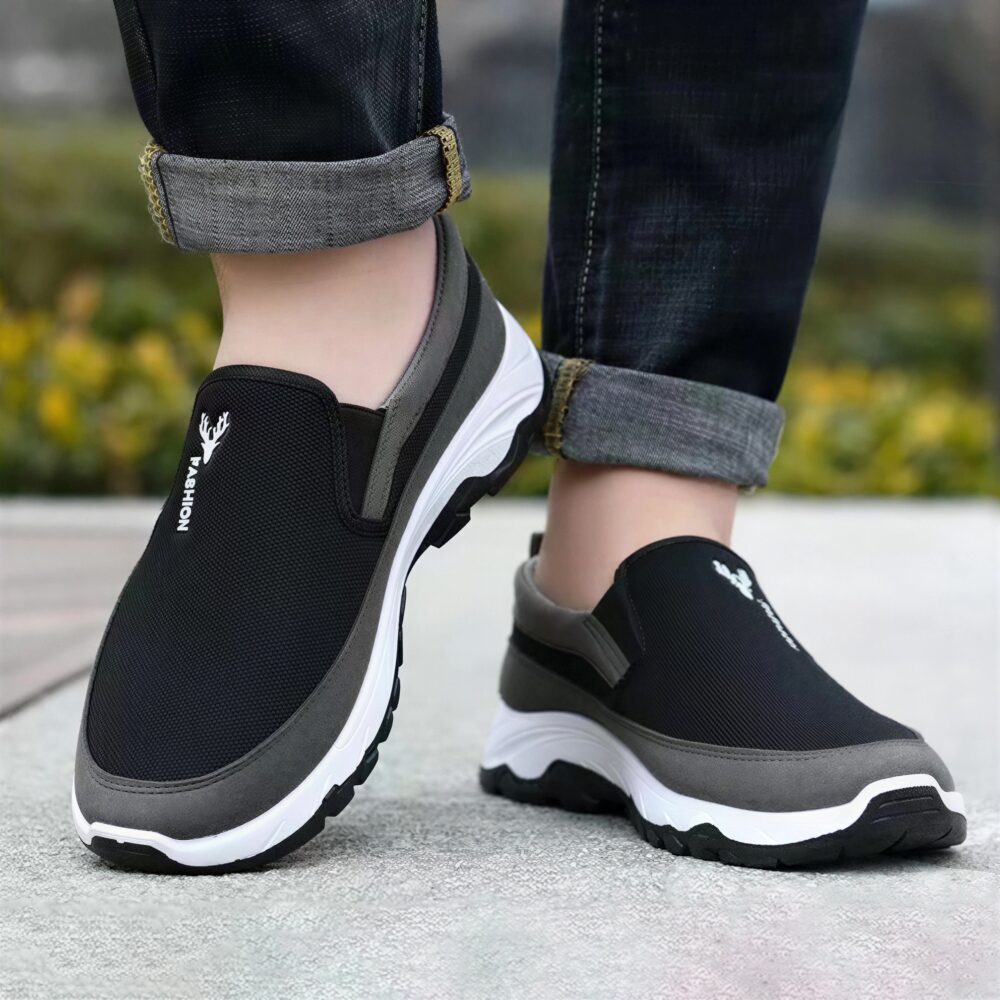 Chaussures orthopédiques faciles à enfiler pour homme 6