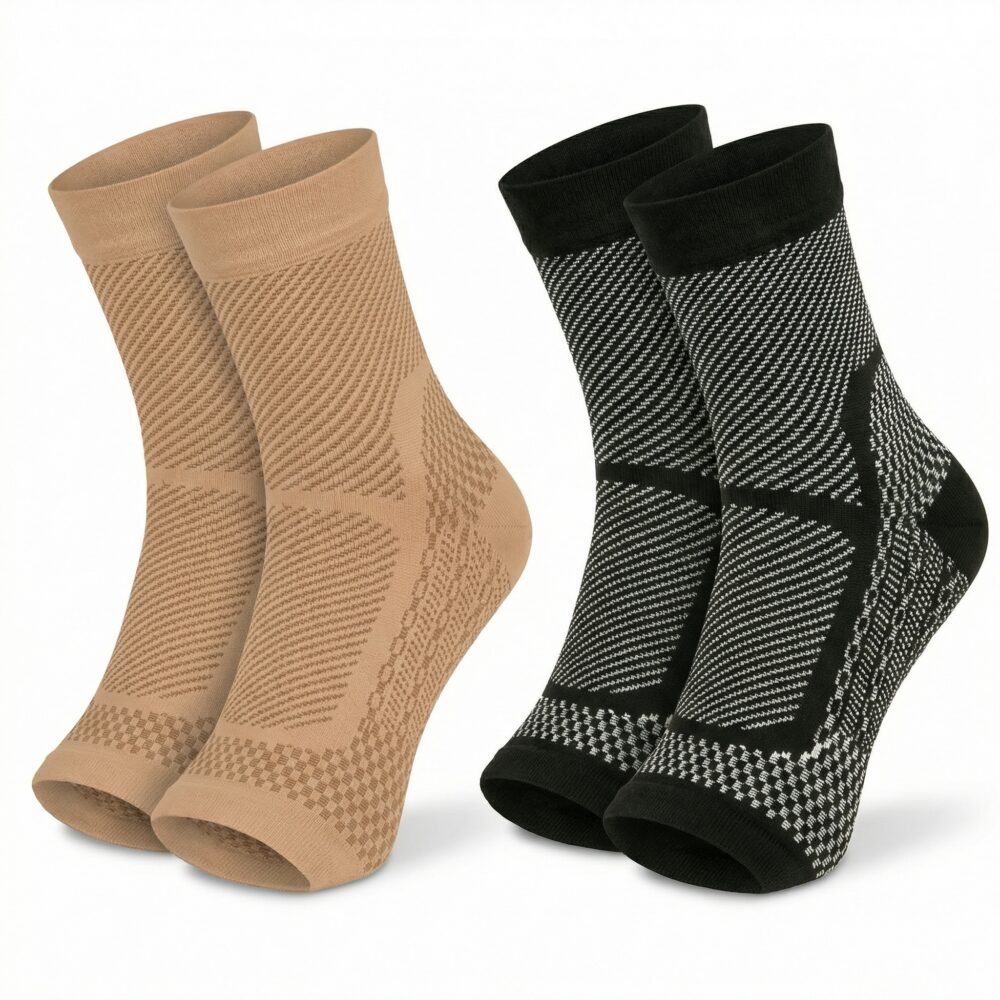 Paire de chaussettes manchon de compression 1