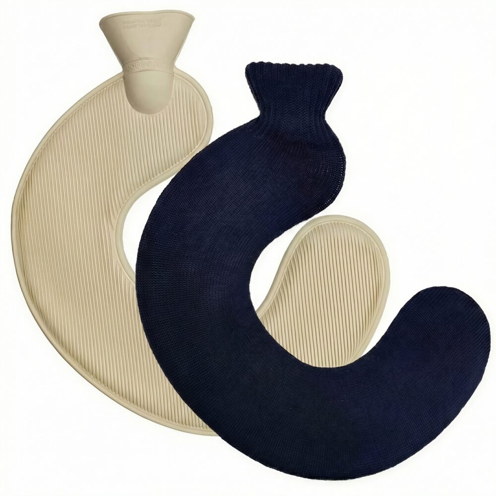 Bouillotte douce en forme de U 1