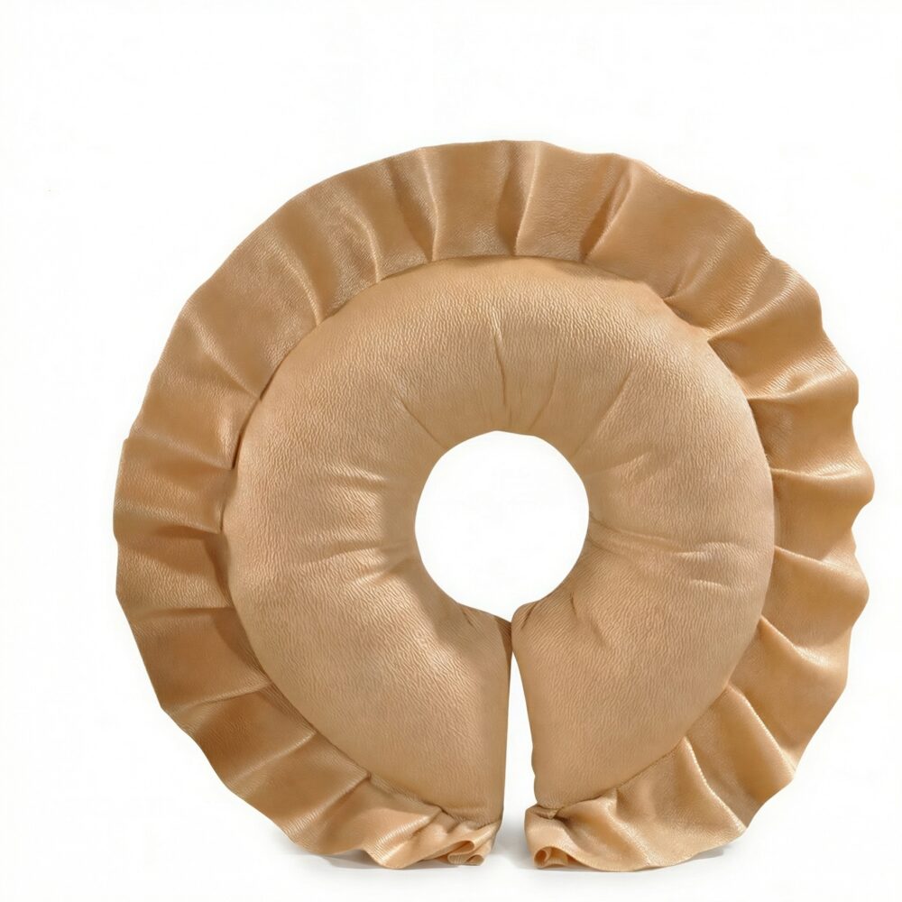 Oreiller en forme de fleur pour table de massage 1