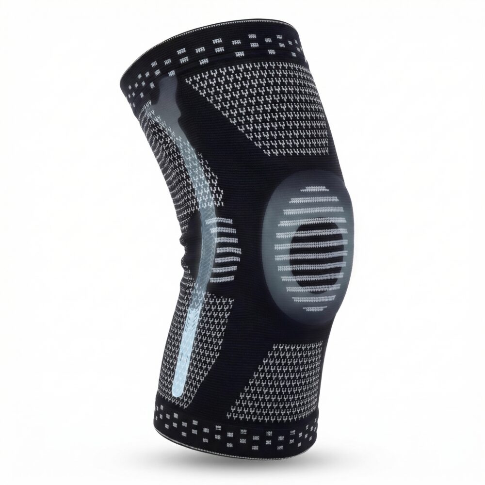 Genouillère de compression professionnelle, attelle de soutien 1