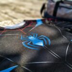 T-shirt compression noir Spider-Man à col rond pour homme 3