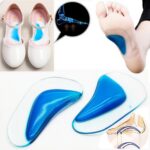 Semelle anti douleur orthopédique confortable en silicone 2