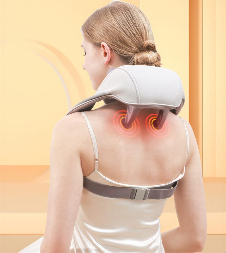 Appareil de massage Shiatsu cou et dos chaleur apaisante 2